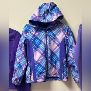 Plaid Kids Jacket with Hood